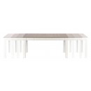 Стол обеденный HALMAR SEWERYN дуб сонома/белый 160-300/90